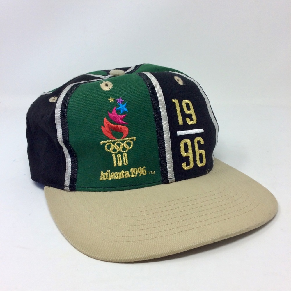1996 Atlanta Olympics USA Logo Athletic SnapBack